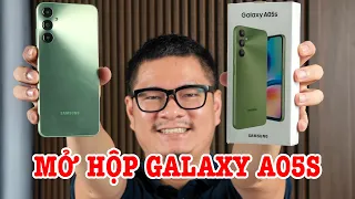 Mở hộp Galaxy A05s giá rẻ, có phải đối thủ của Redmi Note 12?