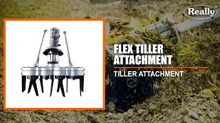 FLEX TILLER ATTACHMENT for Brush Cutter | Attchment Machine | Agriculture Machine | Really Agritech