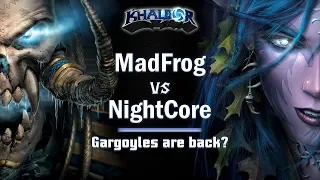 ► WarCraft 3 - MadFrog (UD) vs. Nightcore (NE) - Gargoyle time!