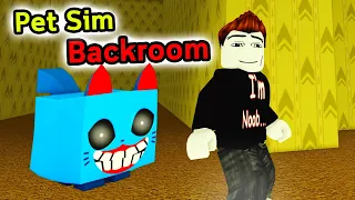 เก็บสัตว์เลี้ยงจากใน Backroom Roblox Pet Simulator 99