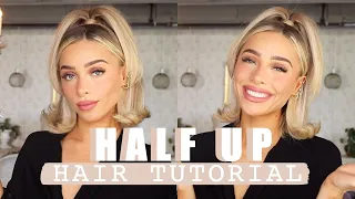 HALF-UP FLIPPED-ENDS HAIR TUTORIAL | KIM K INSPIRED