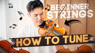 How to Tune [VIOLIN & VIOLA] 🎻 FAST & EASY