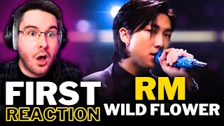 NON K-POP FAN REACTS TO RM For The FIRST TIME! | 'Wild Flower' (with youjeen) MV REACTION