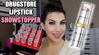GLOSSY LIPSTICK | Try-On & Review