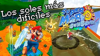 Los soles más difíciles de Super Mario Sunshine