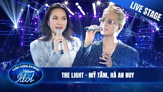 THE LIGHT - HÀ AN HUY vỡ òa cảm xúc khi song ca cùng MỸ TÂM tại chung kết Vietnam Idol 2023