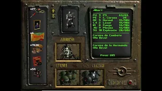 Como conseguir la armadura de la hermandad de acero I fallout 1