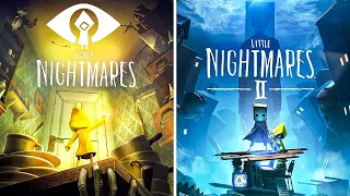 Little Nightmares 1 & 2 | Full Game Walkthrough | All Collectables | No Commentary