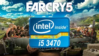 Тест и разгон процессора i5 3470 в Far Cry 5