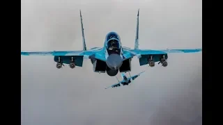Intensive tests of the latest Russian fighter MiG-35 with laser weapons