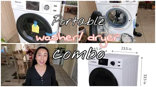 PORTABLE MAGIC CHEF WASHER/DRYER COMBO | BEST PORTABLE WASHER/DRYER COMBO