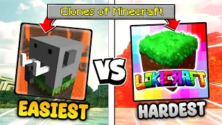 CRAFTSMAN VS LOKICRAFT 🤩 [ Hard To Easy ] WHO IS BEST FOR MOBILE 🔥 Craftsman Gameplay