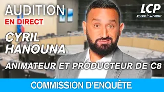 🔴 [DIRECT] Cyril Hanouna : audition devant la commission d'enquête sur les fréquences TNT