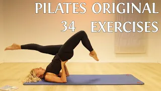 Pilates Original 34 exercises from Return to Life through Contrology