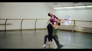 SPARTACUS Rehearsal | Bolshoi Ballet in Cinema | Denis Rodkin + Maria Vinogradova