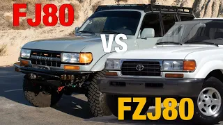 which is better? FJ80 vs FZJ80