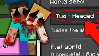 Whats ON THE TWO HEADED Minecraft SEED! (Ps5/XboxSeriesS/PS4/XboxOne/PE/MCPE)