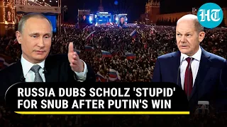 'Stupid Scholz...': Russia Rips Germany After Berlin Vows Not Use Putin's Official Title | Watch