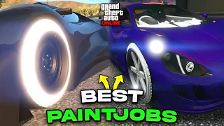 BEST Types of Paint Jobs in GTA 5 Online! (Coolest Color Paint Job Designs)