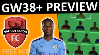 FPL GW38 FREE HIT PREVIEW | FPL 2019/20 Gameweeek 38 Free Hit Team Selection