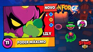 JOGUEI COM A "LILY" a NOVA BRAWLER MÍTICA do BRAWL  STARS e ELA É SENSACIONAL!