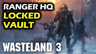 Slaver's Bounty: Access Locked Vault in Ranger HQ | Hallie Location | Wasteland 3 Walkthrough