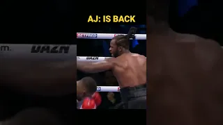 AJ: IS BACK, Anthony Joshua vs Jermaine Franklin