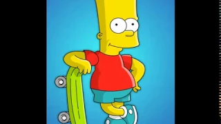 Drawing Bart without a tablet with GIMP