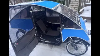 Последовательный гибрид из веломобиля Serial hybrid from a velomobile