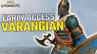 EARLY ACCESS! Varangian Guard Gameplay | For Honor