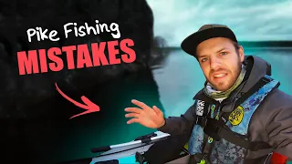 Top 5 Mistakes of PIKE FISHING❗(by both beginners and pros)