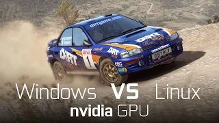 Dirt Rally | Windows VS Linux [nvidia GPU]