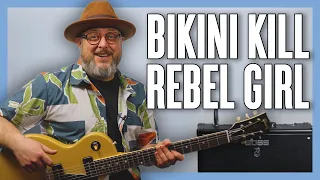 Bikini Kill Rebel Girl Guitar Lesson + Tutorial