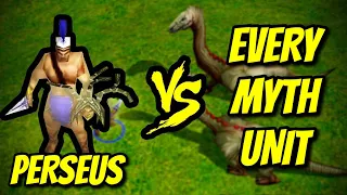 PERSEUS vs EVERY MYTH UNIT | Age of Mythology