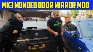 Ford Mondeo Mk3 Tinkering, Remote Folding Mirror Mod