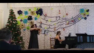 A. Khachaturian Violin concerto 3 part - Elizaveta Gladkikh, Daria Chernova