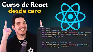 Curso de React desde cero: Crea un videojuego y una aplicación para aprender useState y useEffect