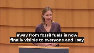 Rede zum Energiecharta-Vertrag, Anna Cavazzini MdEP
