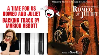A Time For Us 💔 (Romeo And Juliet) - Accompaniment 🎹 *Gminor*