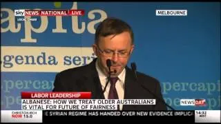 Anthony Albanese: Speech to Per Capita Policy Forum