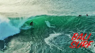 Drone Surf Video on Padang Padang - 12 August 2021
