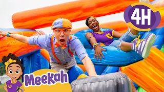 Blippi & Meekah's Race to the Finish | Educational Videos for Kids | Blippi and Meekah Kids TV