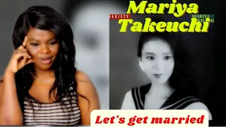 本気でオンリーユー - Mariya Takeuchi - Let's Get Married Reaction