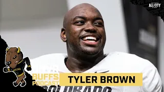 Has Tyler Brown moved to center? He joins us to discuss his role at Colorado with Coach Prime