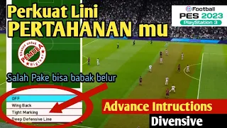 Strategi Bertahan PES e Football 23 / PS 3