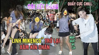 "Linh Mikenco" quẩy đôn chề bị trai "tụt váy" ngay trên phố chỉ vì nhảy Au thua và cái kết đắng