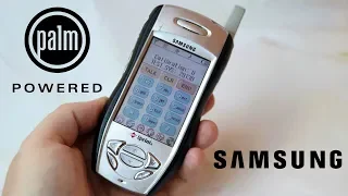 Samsung SPH-i330: смартфон эпохи Palm OS (2002) – ретроспектива