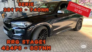 BMW X5 M50D Stage1 Kennfeldoptimierung von 381PS auf 424PS // Chiptuning by RRG Racing