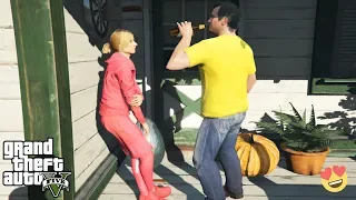 GTA 5 - Michael GETS A GIRLFRIEND (Ursula)