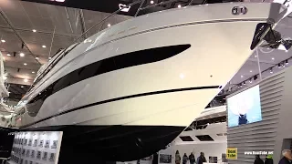 2018 Princess S78 Luxury Motor Yacht - Walkaround - Debut at 2018 Boot Dusseldorf Boat Show